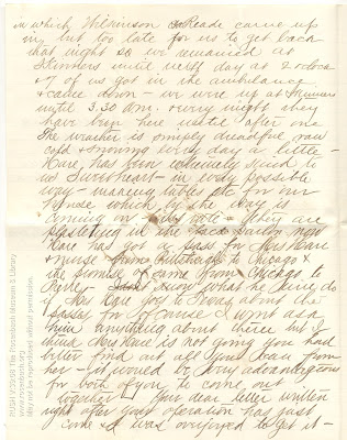 RUSH V:39:08.  Hugh Lenox Scott (1853-1934) ALS: Fort Meade, Dakota Territory, to Mary Merrill Scott, 29 March 1883.