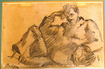 Frank Budgen, portrait of James Joyce. Zurich, 1919. 2004.0156